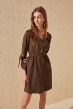 Load image into Gallery viewer, Trendyol Button Dress TWOSS20EL0139
