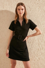 Load image into Gallery viewer, Trendyol Belted Knit Dress TWOSS20EL0785
