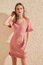 Load image into Gallery viewer, Trendyol Sleeve And Hem Detail Dress TWOSS20EL0512
